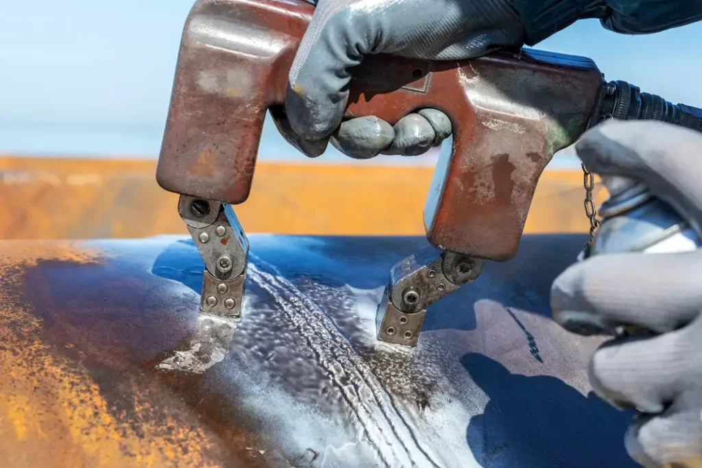 magnetic particle inspection