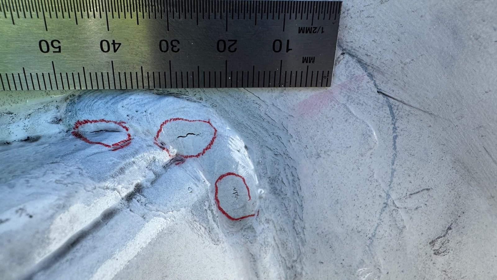 Truck crane boom removed for 10 Yearly major inspection with Qualiss performing MPI and visual testing